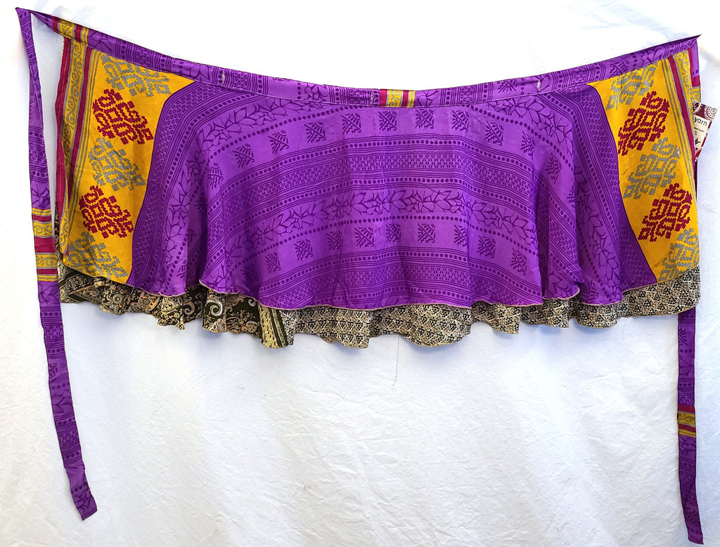 Purple Power! - Darn Good Yarn Regular-sized Mini skirt