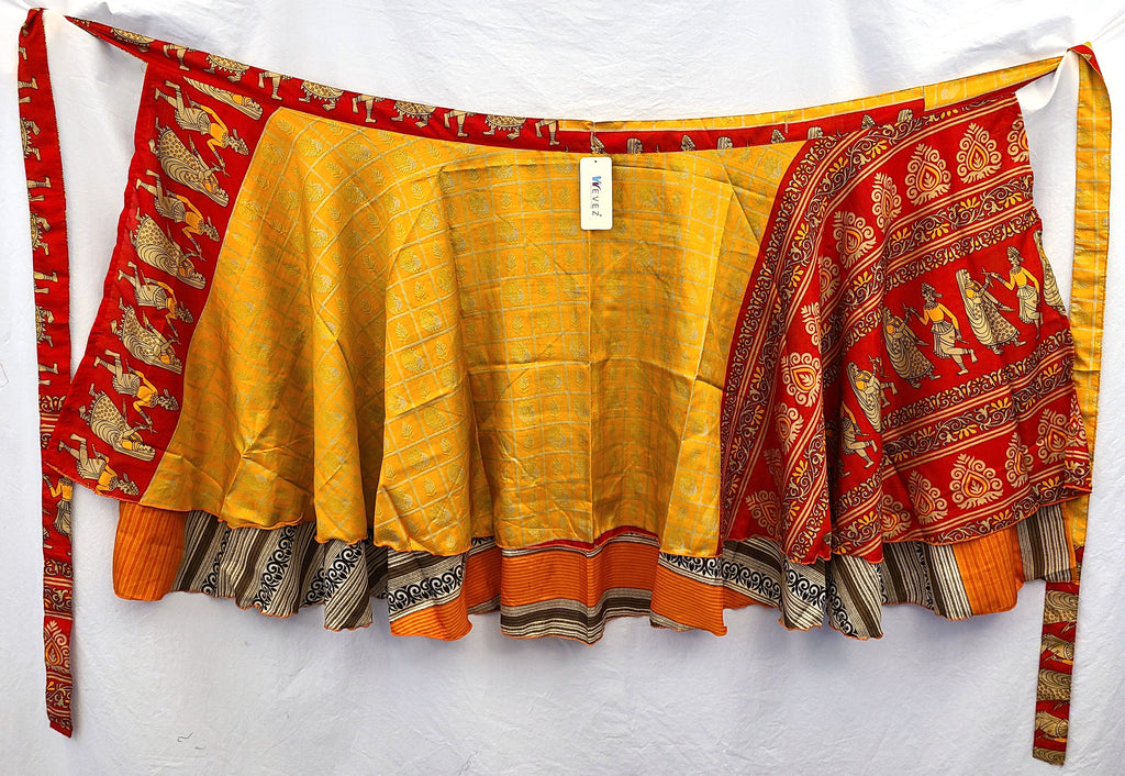 Women Waving Sticks - Wevez Regular-sized Tea-length skirt